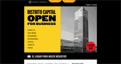 Desktop Screenshot of hoteldistritocapital.com